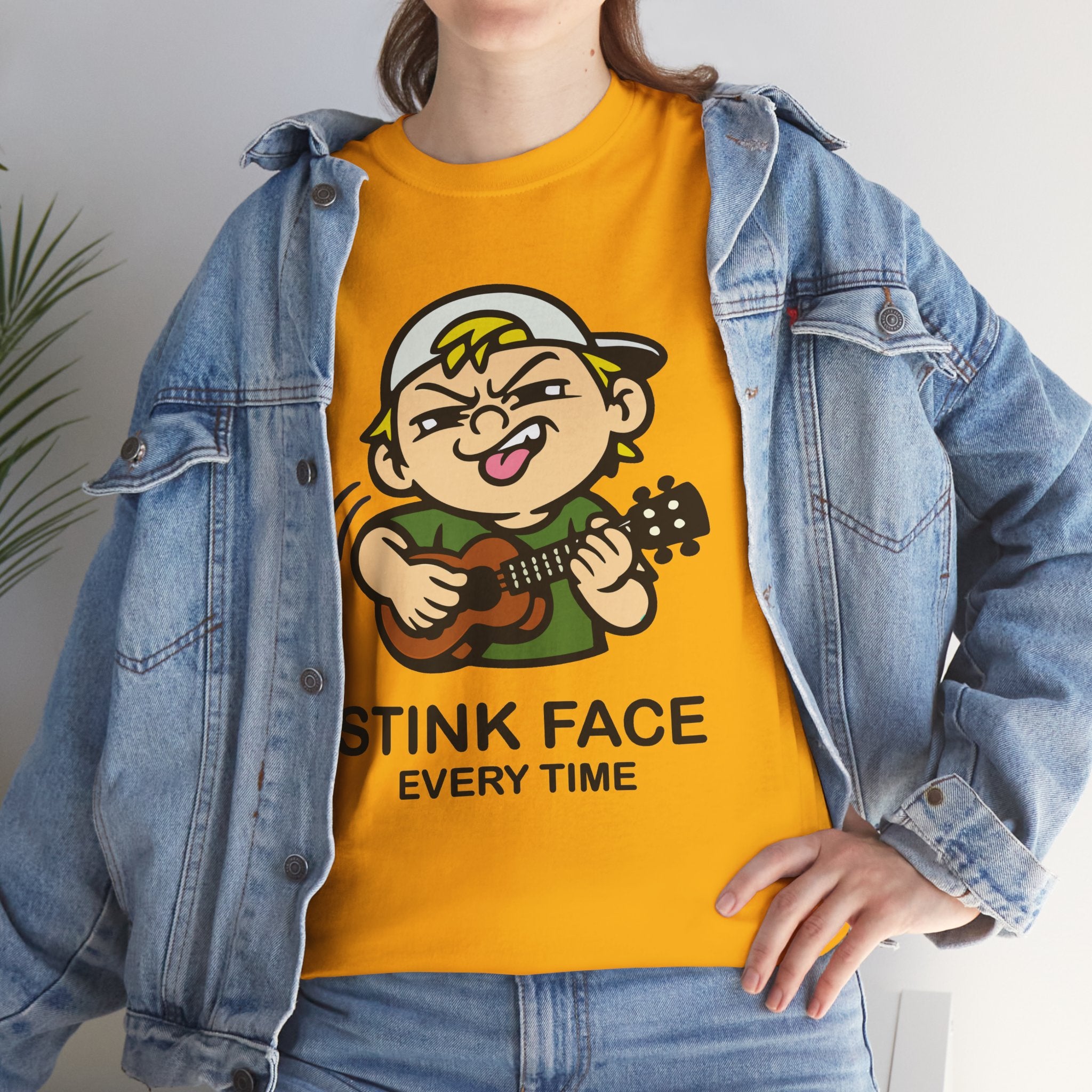 Stink Face, Every Time: Funny Beginner Musician T-Shirt