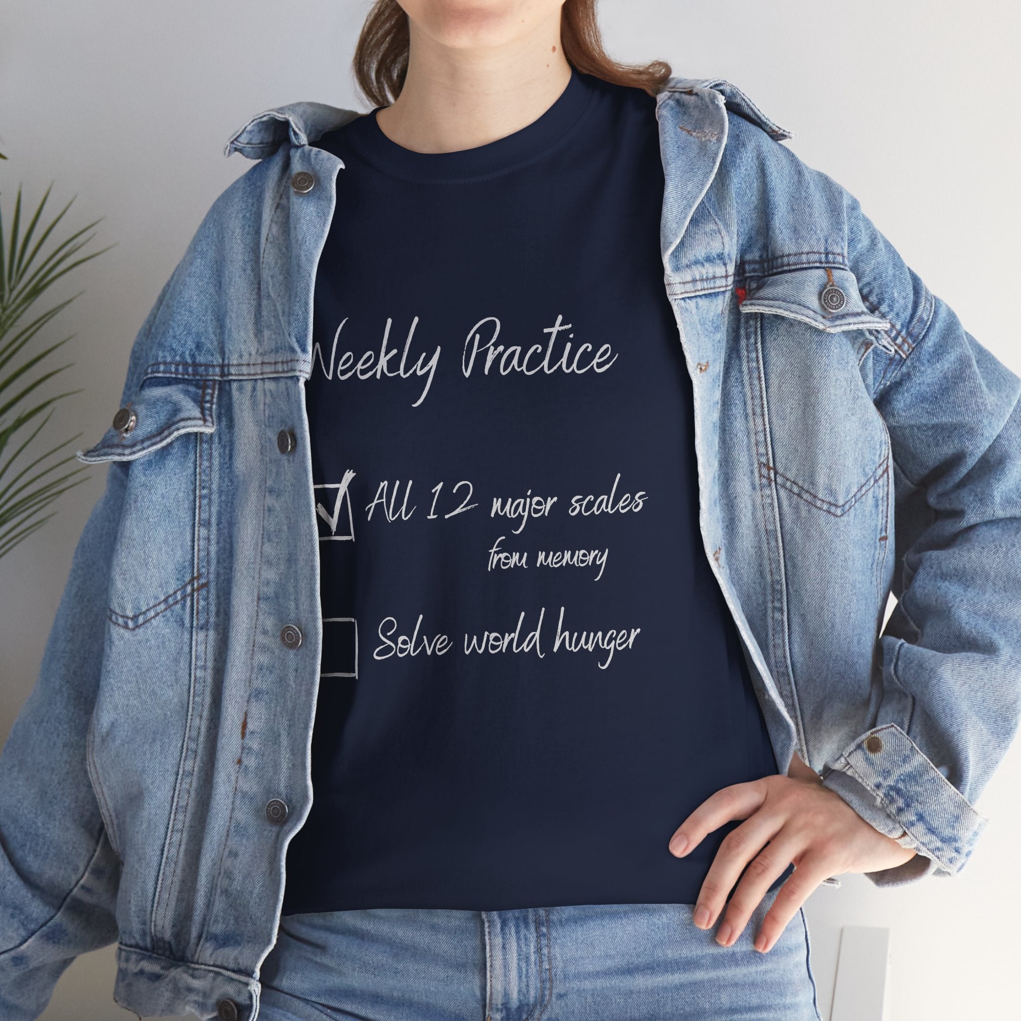 Impossible Weekly Practice: Funny Beginner Musician T-Shirt