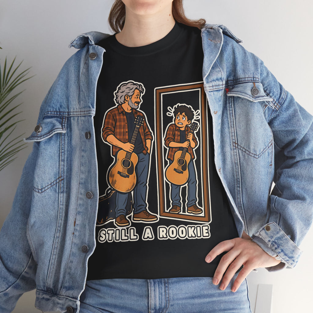 Still a Rookie: Funny Beginner Guitarist T-Shirt