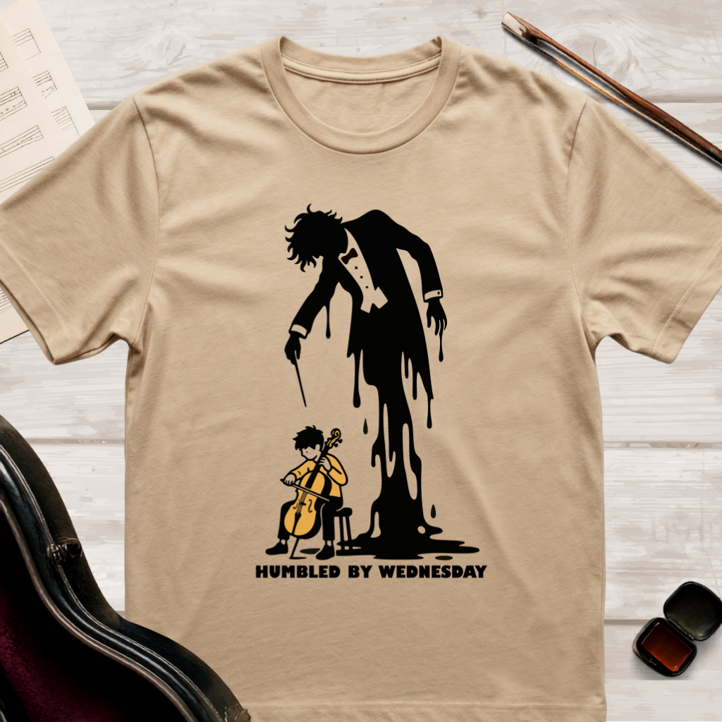Humbled by Wednesday: Funny Beginner Musician T-Shirt