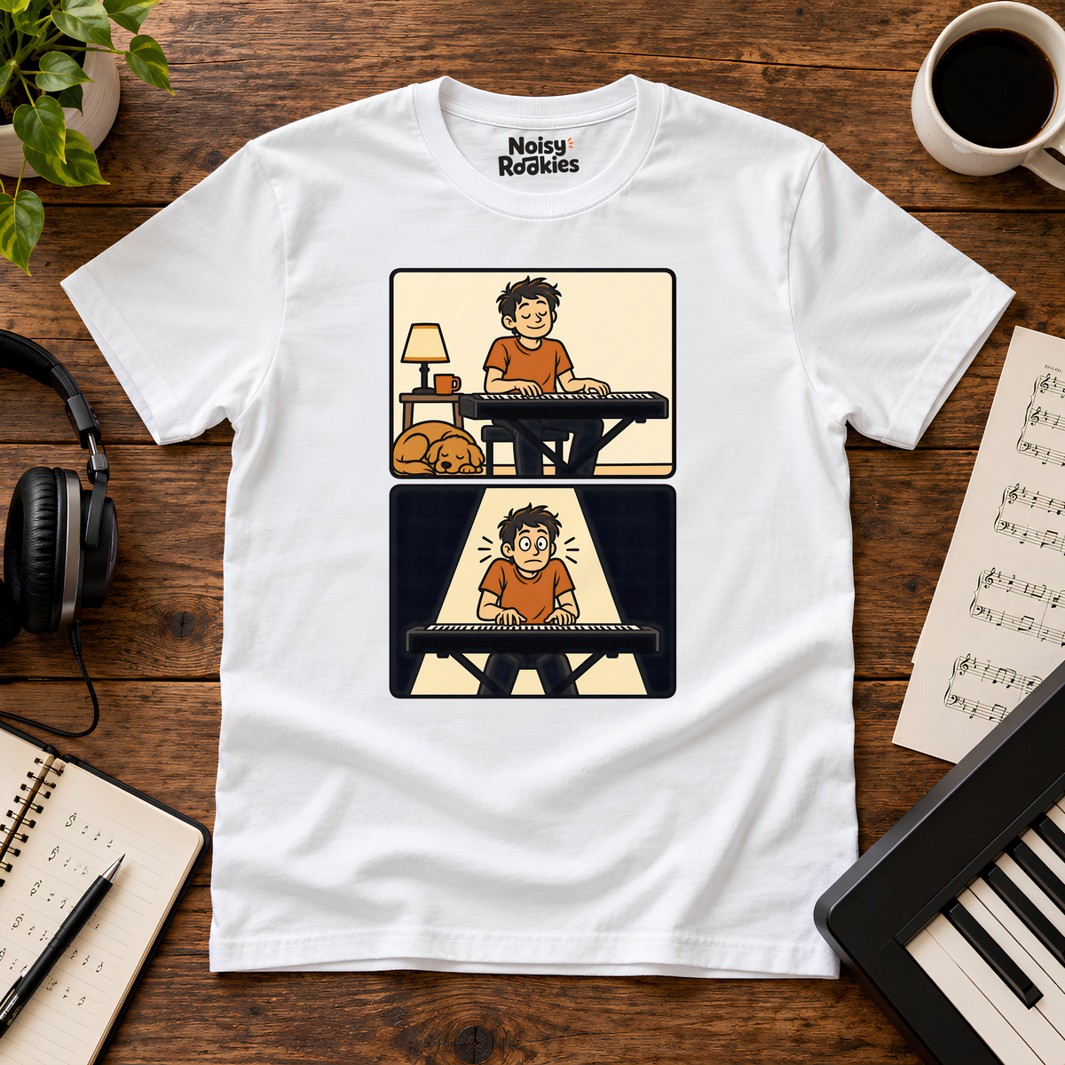 Played It Perfectly at Home: Funny Beginner Pianist T-Shirt