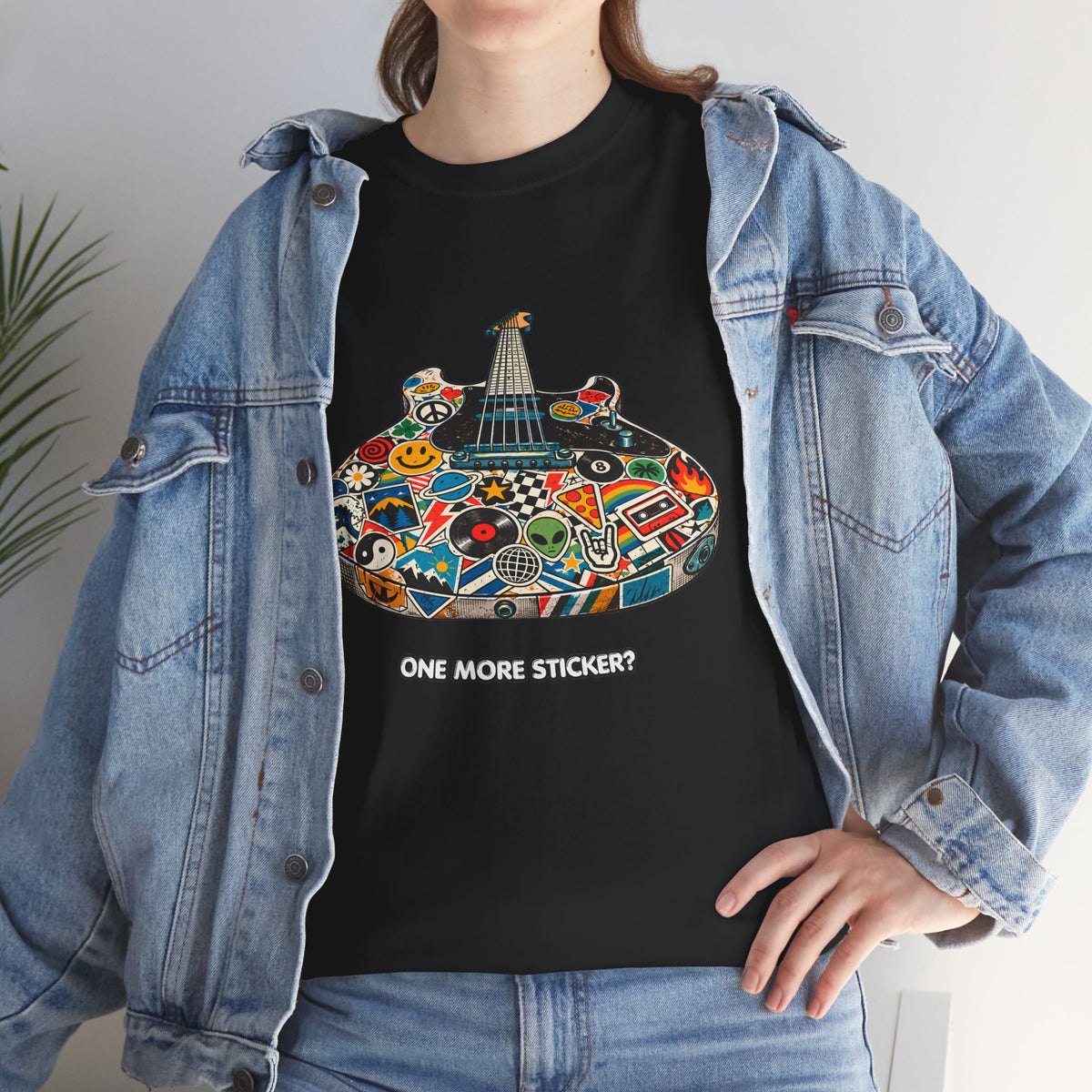 One More Sticker? Funny Beginner Guitarist T-Shirt